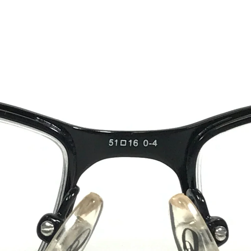 Nine West Eyeglasses Frames NW415 0003 Black Grey Rectangular 51-16-130